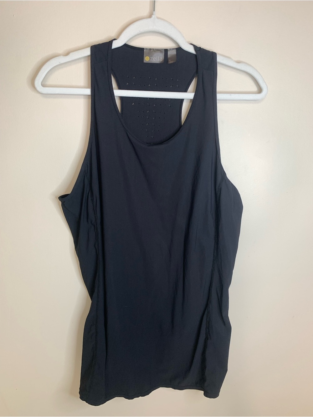 Zella Black Racerback Tank Top